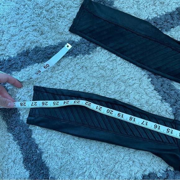 Spanx Faux Leather Moto Leggings - Picture 10 of 13